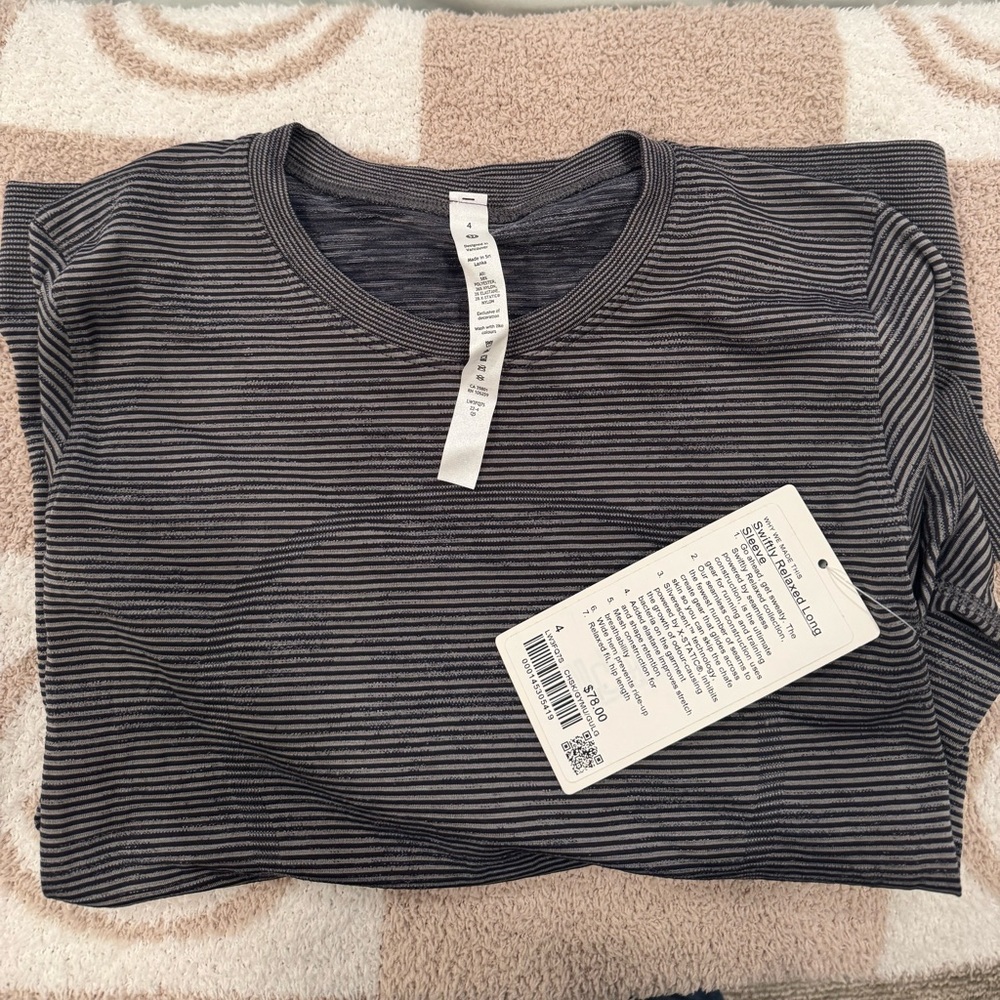 NWT Lululemon Swiftly Relaxed Long Sleeve